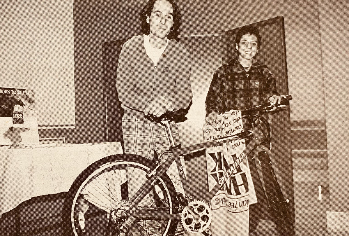 Javier Ares Japi y Rita Mello 1999