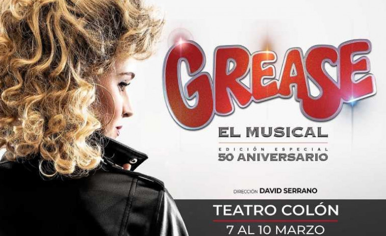 La edición especial del 50 aniversario de Grease tendrá parada en A Coruña