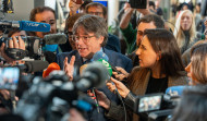 Puigdemont y eurodiputados de Junts, BNG y Podemos apoyan la marcha a favor de los presos de ETA
