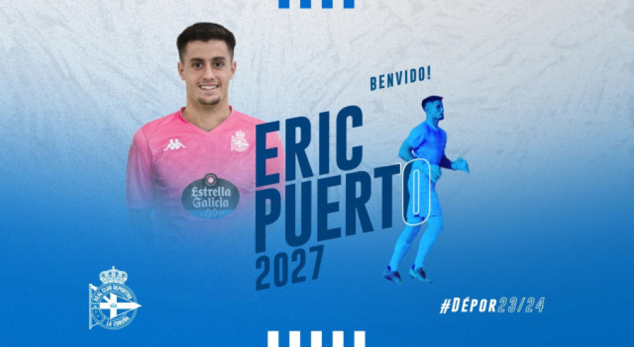 El Depor confirma el fichaje del portero sub-23 Eric Puerto
