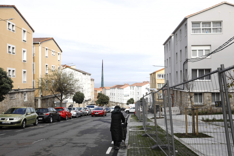Los retrasos se ceban con las obras de humanización de las grandes arterias de A Coruña