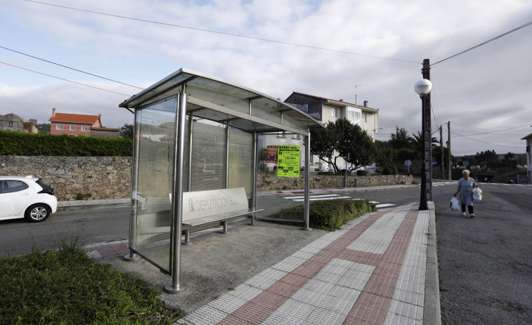 Inician las obras para mejorar 55 paradas de autobús a l a entrada de A Coruña
