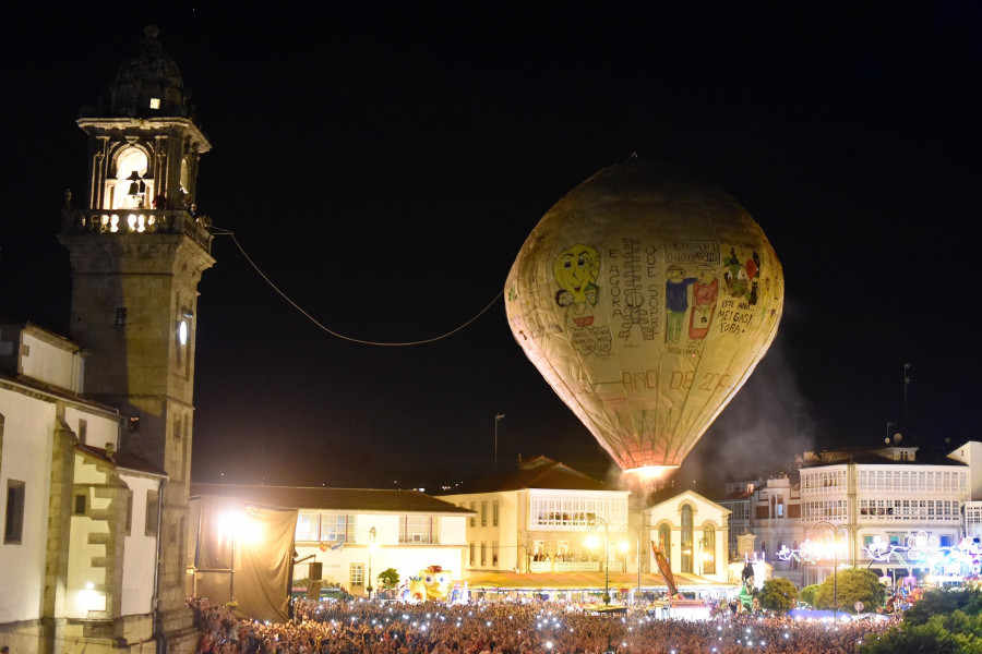 Betanzos acciona la cuenta atrás para la construcción  del Globo de San Roque 2024