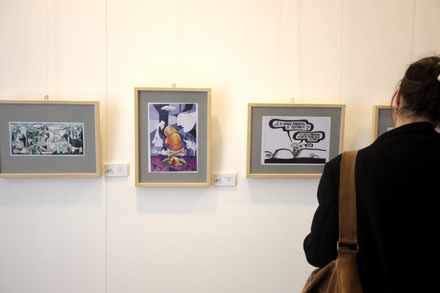 Una veintena de artistas abordan la figura de Picasso en su casa de A Coruña