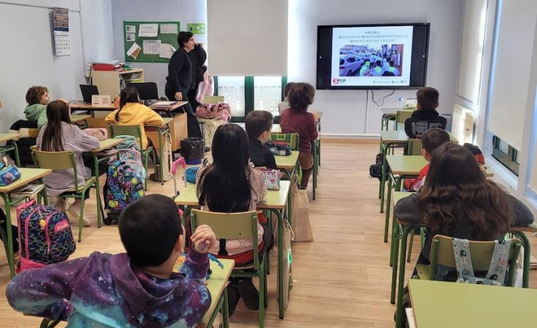 Sada enseña a los escolares cómo “ir caminando al cole” de manera segura