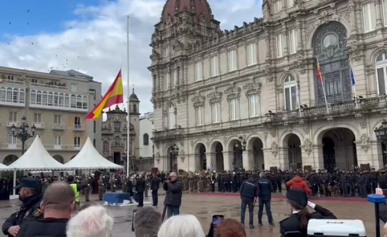A Coruña homenajea a la Policía Nacional por su 200 aniversario