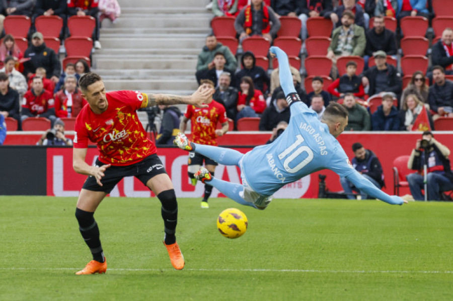Mallorca y Celta empatan y continúan sin poder despegarse de las zona de descenso (1-1)