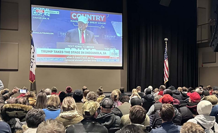 Trump se somete al primer escrutinio de los republicanos en Iowa