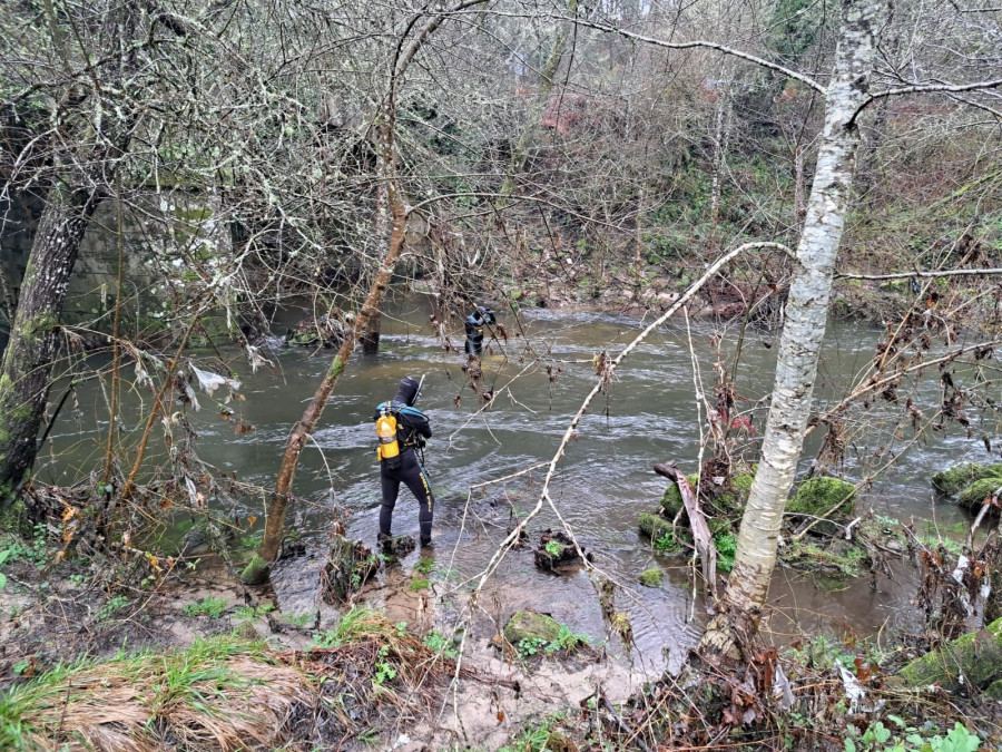 Buscan a una mujer de 54 años por la zona del río Arenteiro (Ourense), donde se localizó su paraguas