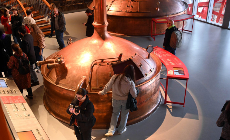 El Museo de Estrella Galicia de A Coruña recibe más de 50.000 visitas al año