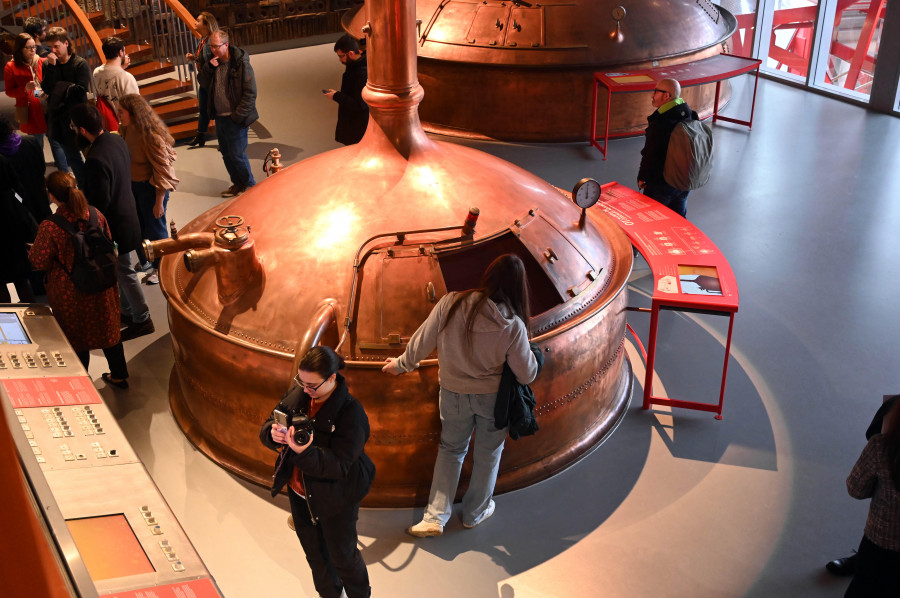 El Museo de Estrella Galicia de A Coruña recibe más de 50.000 visitas al año