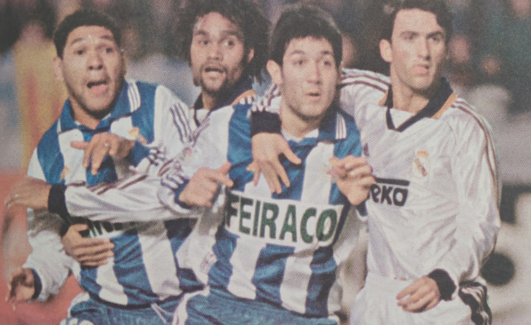 Hace 25 años | El Cantón de José Antonio, recital del Depor frente al Real Madrid y socios de oro en el Casino