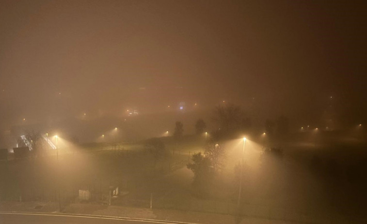 Lugo, entre las provincias en alerta por niebla este jueves