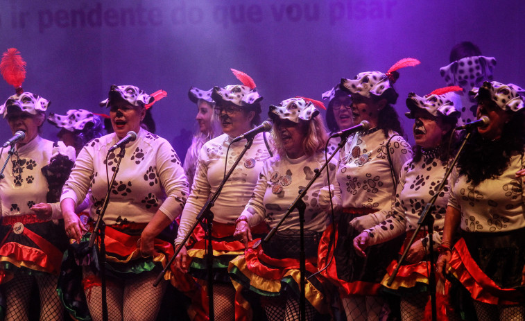 Seis comparsas se disputan los primeros premios del Carnaval de A Coruña