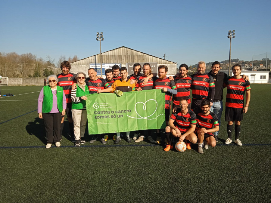 Clubes deportivos de Betanzos se suman a la campaña de la AECC el Día Mundial contra el Cáncer