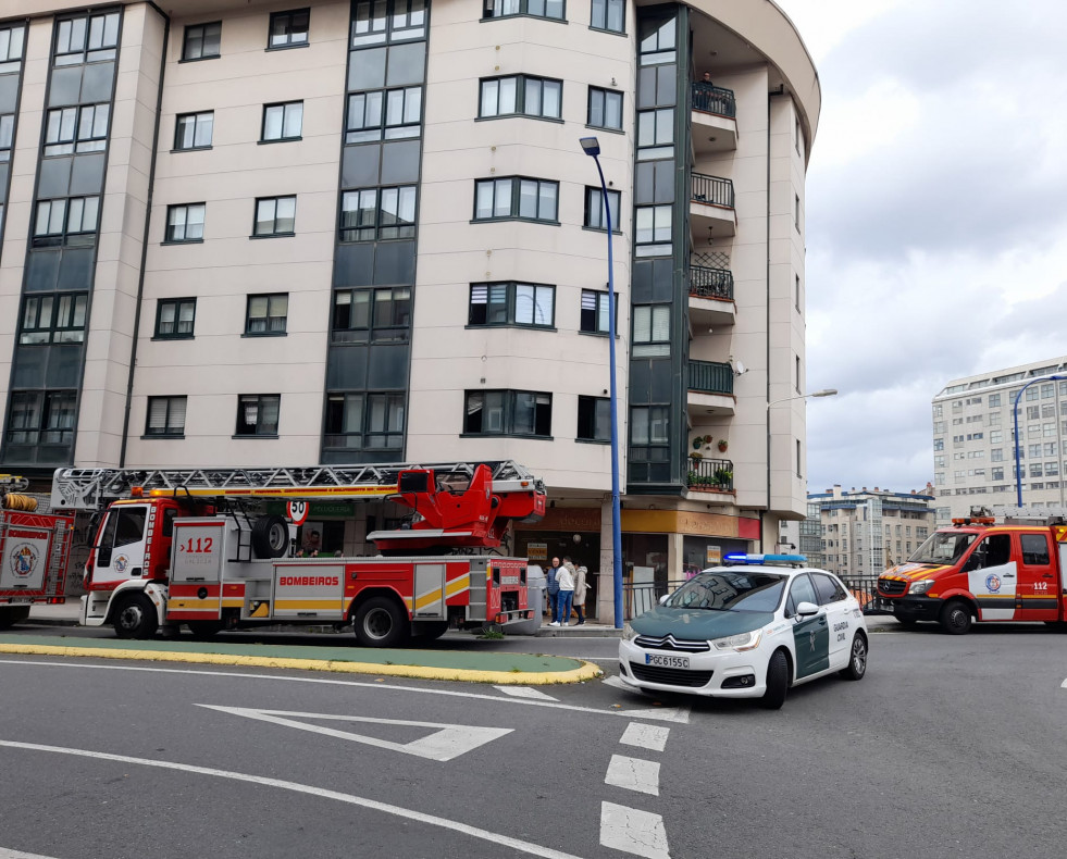 Incendio en O Burgo