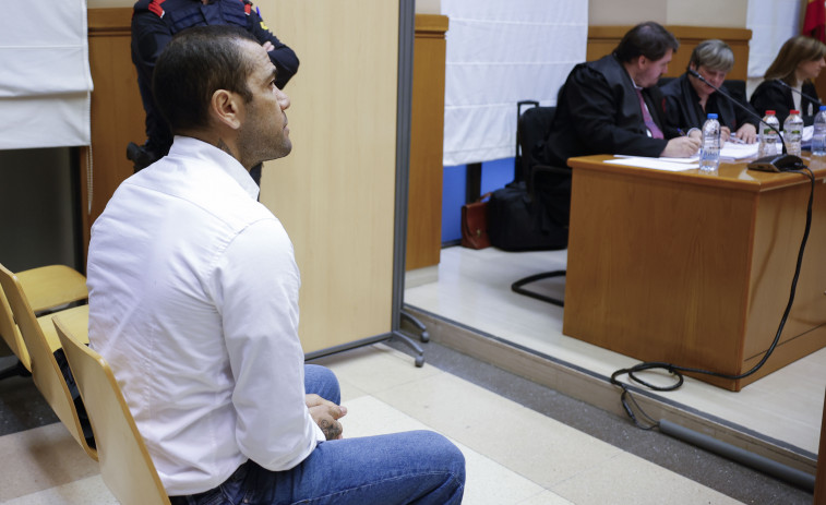 Visto para sentencia el juicio a Dani Alves acusado de agresión sexual