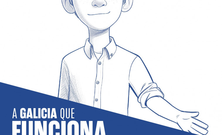 El PPdeG presenta sus medidas para las familias en un libro para colorear