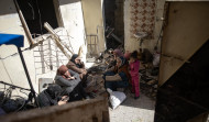 Miedo entre los gazatíes hacinados en Rafah a una ofensiva terrestre de Israel