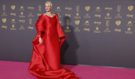 La alfombra más sosa que roja de los Goya