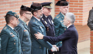 La viuda del guardia civil fallecido en Barbate se niega a que Marlaska le coloque una medalla