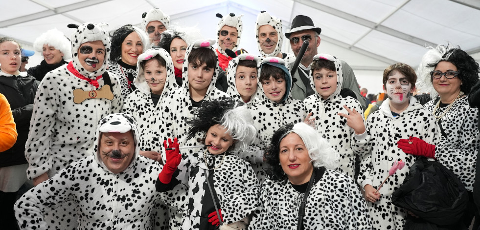 Culleredo disfruta de la fiesta infantil de Carnaval