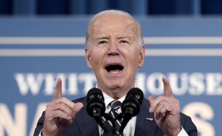 Biden critica que cada vez hay menos patatas fritas en las bolsas