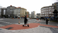 El carril bici de la avenida de Arteixo, en A Coruña, cada vez más cerca