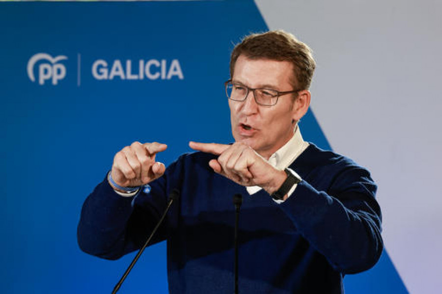 Feijóo ironiza: "No descartéis que mañana digan que le ofrecí el Ministerio del Interior a ERC y Defensa a Otegi"
