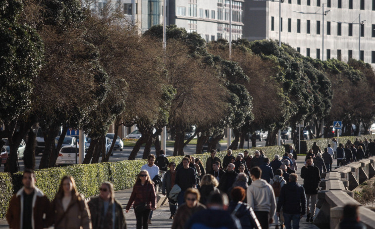 A Coruña lidera el crecimiento demográfico de las ciudades de Galicia