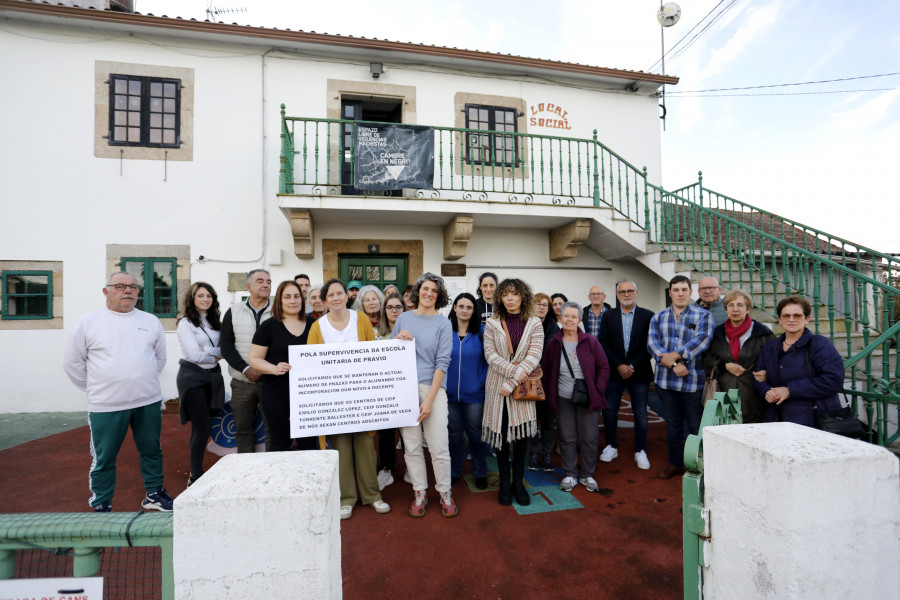 Reportaje | La escuela unitaria de Pravio reclama oxígeno una vez más