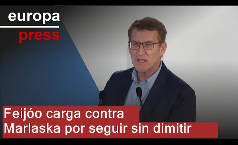 Feijóo carga contra Marlaska por seguir sin dimitir