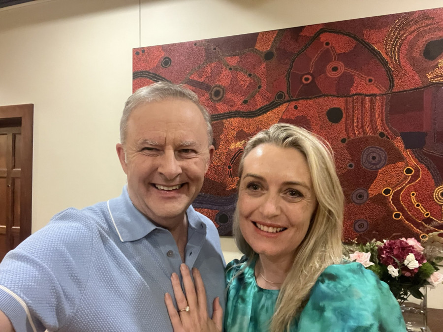 "¡Ella dijo sí!": el primer ministro de Australia se compromete tras San Valentín