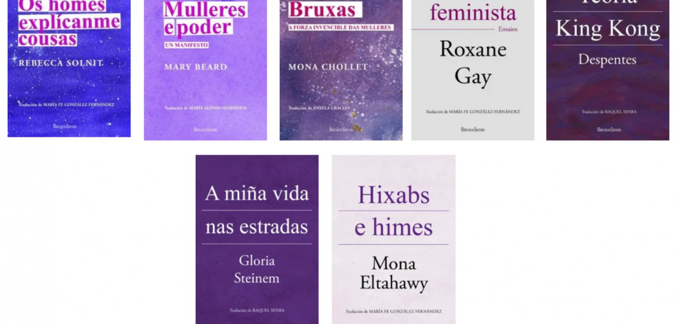 Hércules de Ediciones destaca la fuerza del feminismo con la Colección Púrpura: un legado literario en gallego