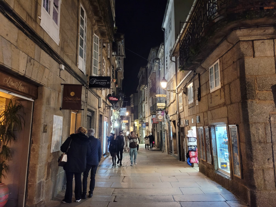 La hostelería compostelana nota cierta desestacionalización