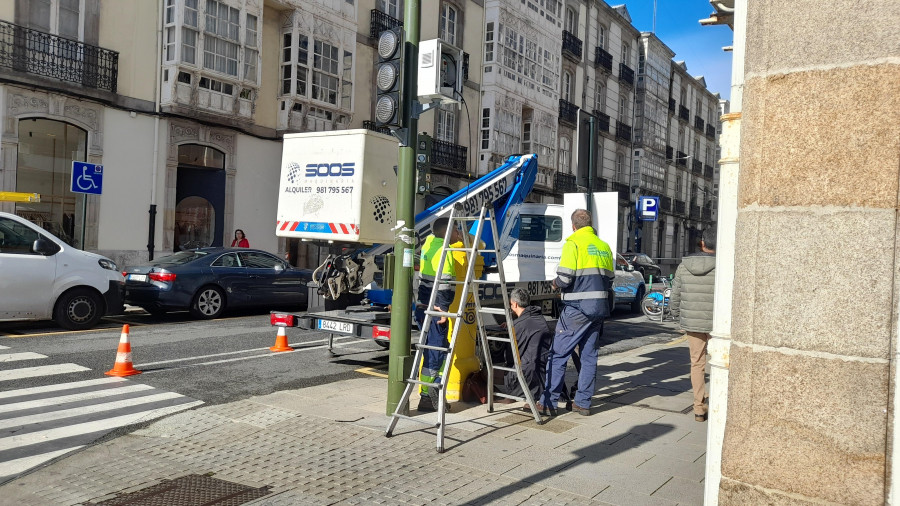 Los sistemas de la Zona de Bajas Emisiones de A Coruña entran en fase de pruebas