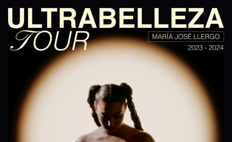 La cantante María José Llergo presentará su álbum 'Ultrabelleza' en el Auditorio de Galicia