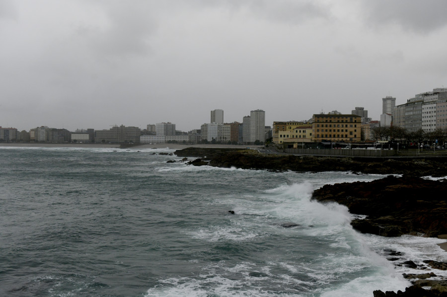 Alerta roja este viernes y sábado en Galicia por fuertes vientos