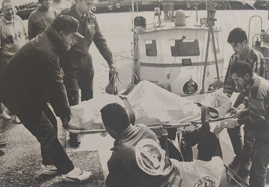 Hace 25 años | Tres marineros de A Coruña mueren en un naufragio en Lanzarote