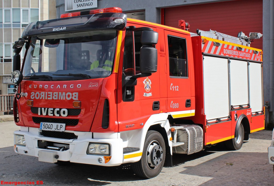 Una fuga de gas en el polígono del Tambre hace saltar las alarmas