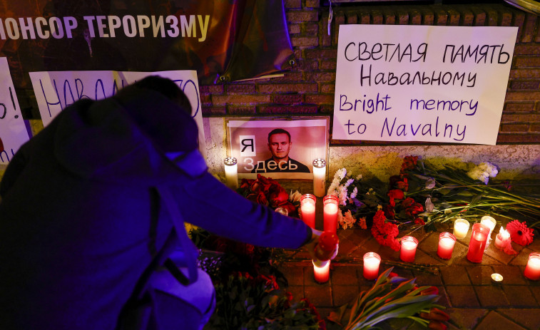 La viuda de Navalni, nueve días después de su muerte: 