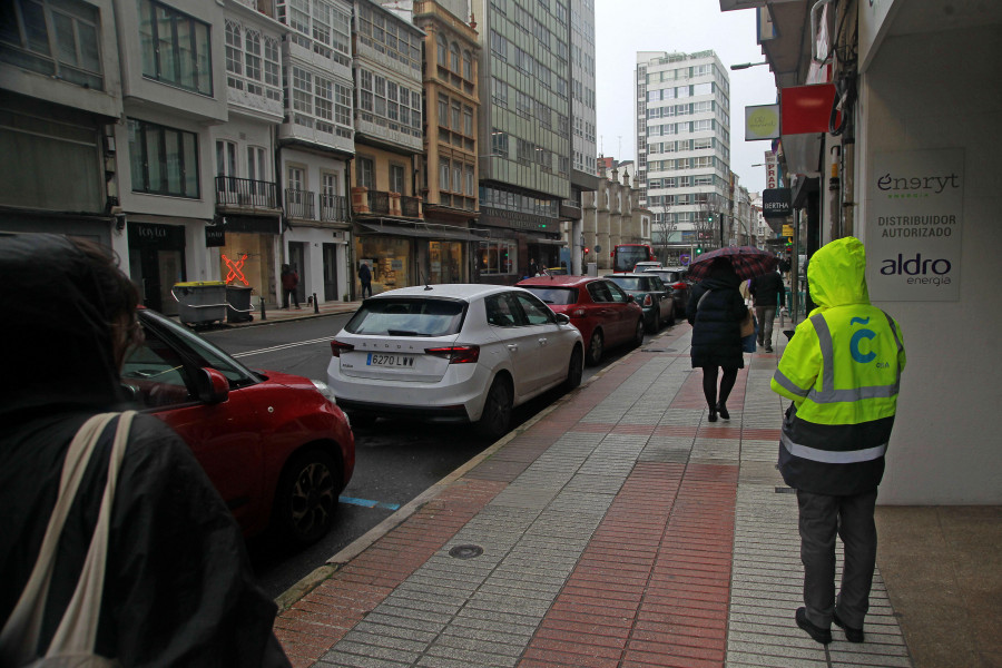 Los ingresos municipales por la ORA se reducen por las peatonalizaciones