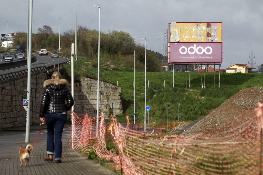 La 'valla del terror' de A Coruña ya es historia