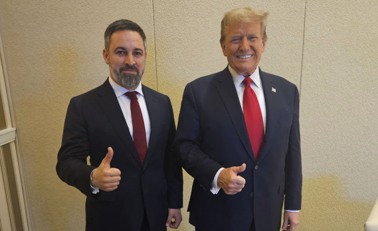 Abascal se reúne con Trump durante la gran convención de la derecha en EE.UU.