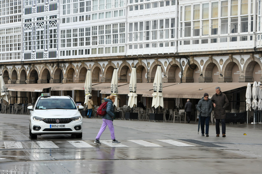 El sector del taxi en A Coruña, sin problemas de relevo, incrementa el número de conductores
