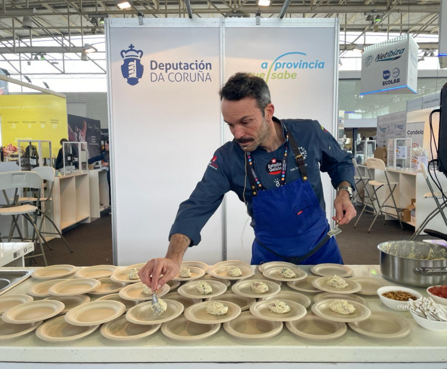 Los sabores coruñeses seducen los paladares de Horeca Ibiza
