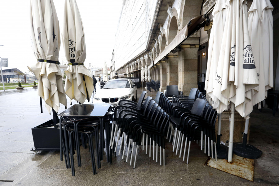 La hostelería de A Coruña capeó el temporal en febrero pese a tenerlo todo en contra