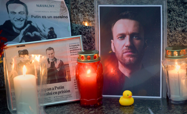El funeral de Navalni agua la campaña de reelección de Putin