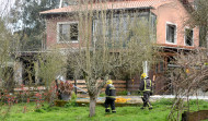 Muere una persona en un incendio en Bergondo