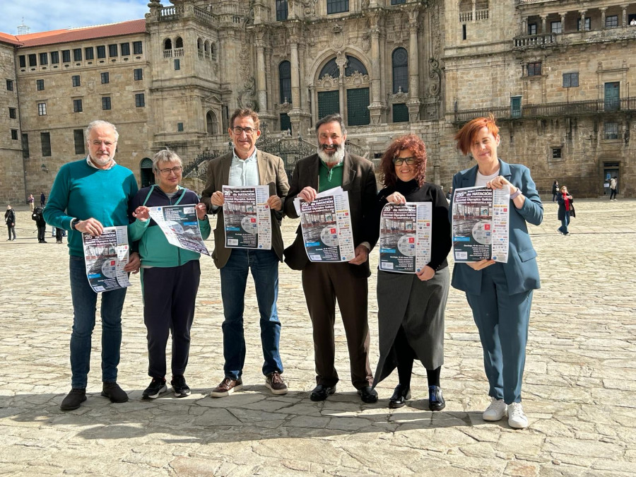 Máis de 100 deportistas con discapacidade intelectual competirán nunha carreira a nado en Santiago